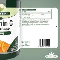natures aid Natures Aid Vitamin C Time Release Citrus Tablets 1000mg Pack of 90