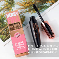 AmiCera Mascara Black, Volume and Length Waterproof Mascara for Older Women, Long Lasting Smudge-proof Hypoallergenic Clump-Free, All Day Natural Looking, Korean 4D Silk Fiber Lash