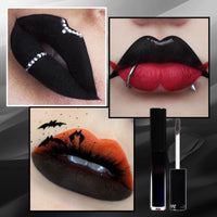 LYNTYAOU Black Matte Lipgloss, Waterproof Lip Gloss Lipsticks, Hot Color Non-stick Cup Lipstick Kit, Long Lasting Highly Pigmented Liquid Lipstick, Holiday Gifts Lips Balm for Women Makeup