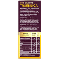 Silicium Supplement, Wellgard True Silica – Stabilised Silicon with Choline and Ortho Silicic Acid (OSA), Vegan Liquid Supplement for Skin, Hair, and Nails, 60ml