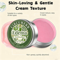 ISBEAUSOLS 2PCS Edema Balm for Legs, Soothing Miracle Balm to Reduce Swelling in Feet and Legs, Var-icose V-eins Cream, Body Cream with Natural Ingredients, Vegan Skincare, 30g × 2