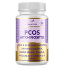 Euphoria Bliss Myo-Inositol & D-Chiro Inositol Blend Capsule, Vitamin D3, Lions, Chaga, Ashwagandha, Folate, PCOS Support Supplement, Hormonal Balance, Healthy Ovarian Function Support for Women, 120 Caps