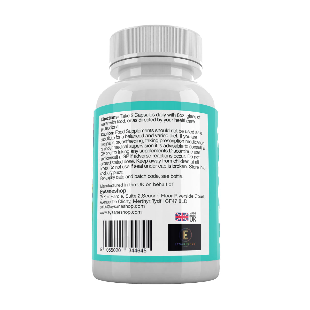 EYSANESHOP Lean X - Natural Ingredients 60 Capsules Food Supplement