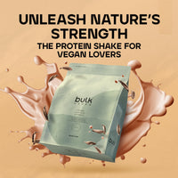 Bulk Vegan Protein Powder, Vanilla, 1 kg, Packaging May Vary