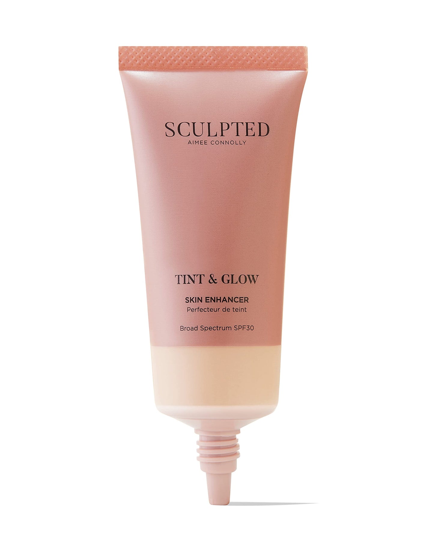 SCULPTED by Aimee Connolly Sculpted by Aimee Tint & Glow Tinted Moisturiser SPF30, Hydrating Skin Tint Foundation with Radiant Coverage, TG2.75