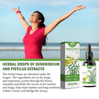 ChicNana Mullein Leaf Extract For Lungs, Clearbreath Dendrobium & Mullein Extract Mullein Drops Lung Cleanse Powerful Lung Support Cleanse Respiratory Herbal Body Care Essence, Clear Breath (30ml *3)
