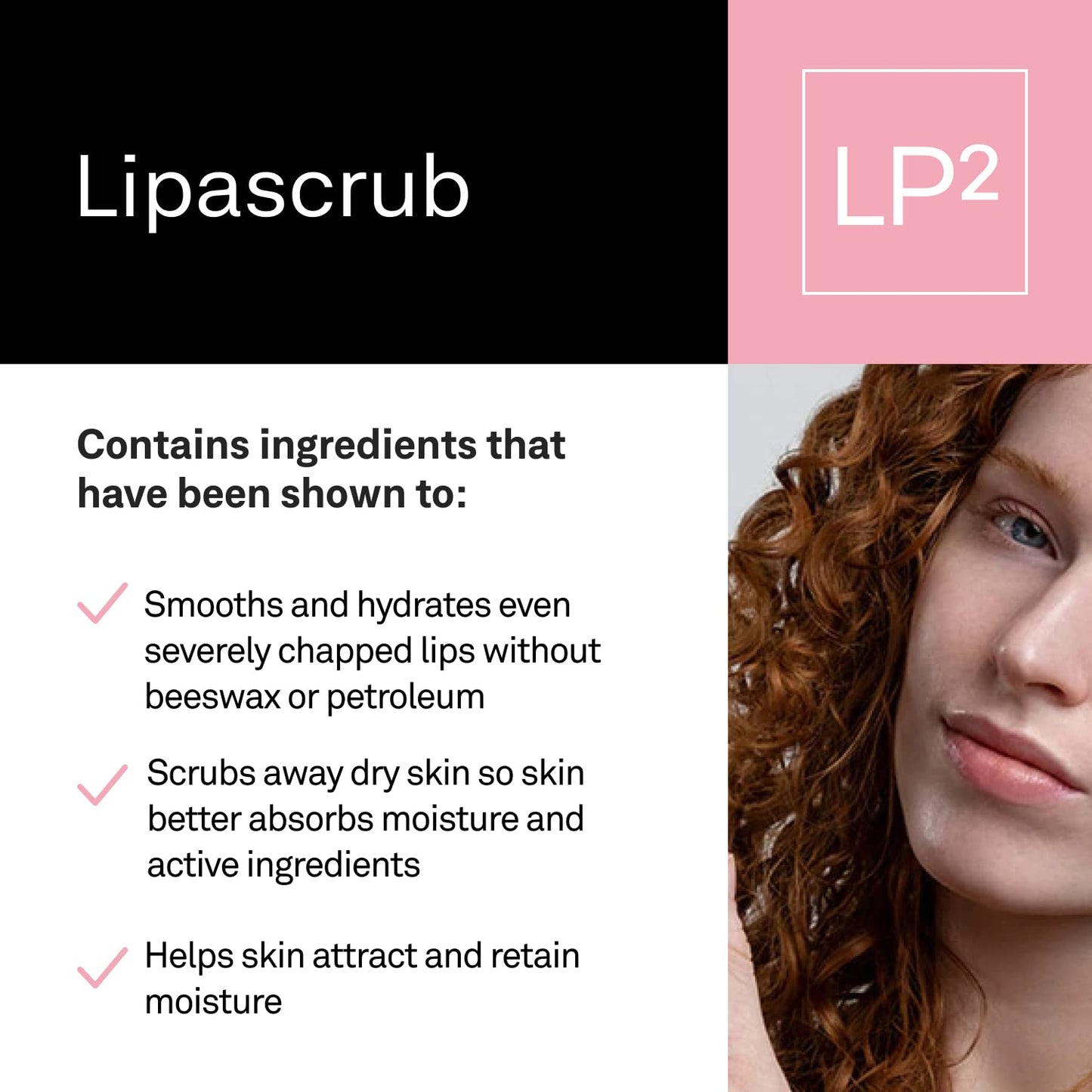 facetheory Lipascrub LP2 - Lip Scrub made with Sugar, Avocado, and Coconut, Smooth and Hydrate Dry Lips, Lip Scrub Exfoliator, Vegan & Cruelty-Free, Made in UK | Scented | 15ml