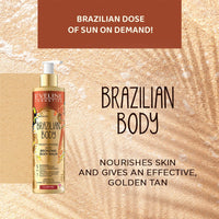 Eveline Cosmetics, Brasilian Body Bronzing Lotion 200 ml, Pack of 1