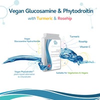 Xspan Labs xSpan Labs Vegan Glucosamine & Phytodroitin™ 90 Capsules - with Plant Based