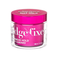 Edge Fixer 24 Hour Maximum Hold Edge Wax No Flaking Biotin B7 Infused Hair Gel 3.38 US fl.oz (Very Cherry)