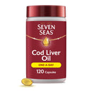 SEVEN SEAS Seven Seas Cod Liver Oil One-A-Day Omega-3 Fish Oil and Vitamin D, 120 Capsules, 4 Months Supply