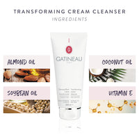 Gatineau - Transforming Cream Cleanser, Hydrating Face Wash with Almond & Coconut Oil (200ml)