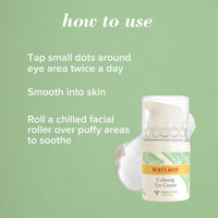 Burt's Bees 98.9% Natural Hydrating Daily Eye Cream Tube, Sensitive Formula, 14.1 g