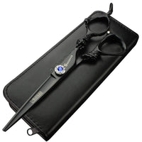 SHARONDS 5.5/6/7.5/7/8-inch professional hair clippers, Japanese 440C jewelry scissors (6-in cutting scissors)