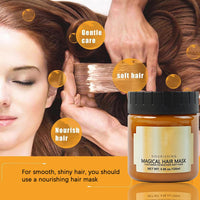 Keratin Hair Mask - Hair Root Restoration - Deep Conditioning Solution for Elastic, Lustrous, Soft Hair - Keratin Straightening Kit - 120ml