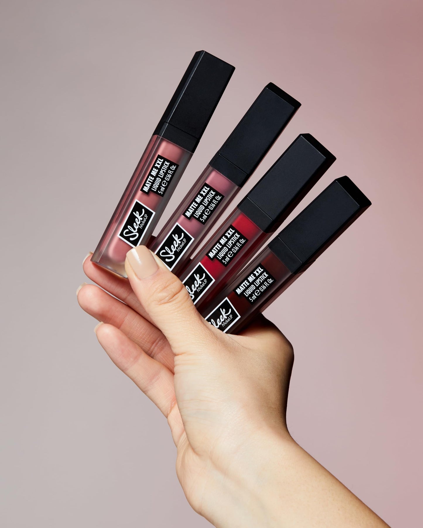 SLEEK Sleek MakeUP Matte Me XXL Liquid Lipstick, High Impact Colour, Longlasting and Transfer Proof, Birthday Suit, 5ml