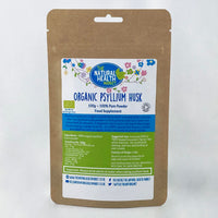 The Natural Health Market Organic Psyllium Husk Powder by The Natural health Market | Fine Milled Powder | Organic Probiotic (50g)