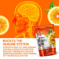 Vitmad Vitamin C (100mg) and Zinc (20mg) - 120 Tablets - Immune System Support - High Strength