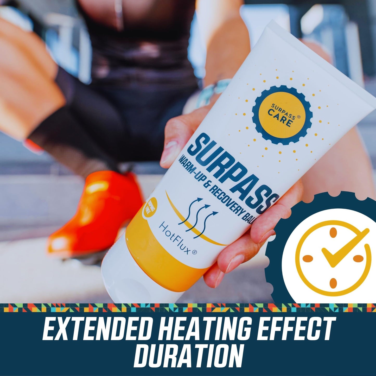 SURPASS Pre-Workout Warm-Up Balm for Athletes | Irritation-Free Ultra Strength Pre-sport Muscle Rub | Joint & Muscle Soothing Relief Recovery Therapy | Post-workout Muscle Relaxer (200ml)