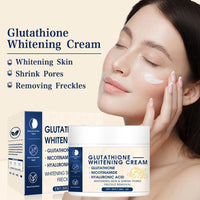 KOAHDE Glutathione Brightening Face Cream,Glutathione Anti-Aging Face Cream,Glutathione Skin-Lightening-Cream,Facial Dark Spots Remover,Glutathione Whitening-Cream,Glutathione Hydrating & Whitening Cream,30G