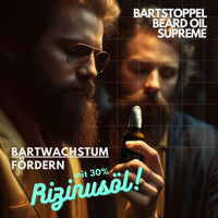 Beard Oil Mango Vanilla Dream Scented | Hair Growth & Moisturiser | Bartstoppel© Barber Company | Supreme Care for Men
