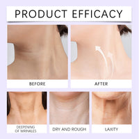 Fashion Base Neck Firming Cream,Ah-8 Firming Retinol Neck Cream for Sagging And Tighten, Reduce Wrinkles Fine Lines And Double Chin, Firm And Lift Sagging Skin,Collagen Neck Cream