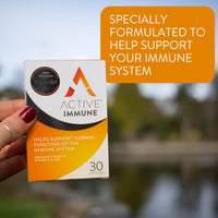 Solvotrin Active Immune | Vitamin D 2000IU | Vegan Formula | Vitamin D3 | Vitamin C & Zinc | 30 Capsules