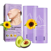 2Pcs Samuwak Neck Care Stick,Firming & Lifting Neck Cream, Oil-Nourishing Neck Care Cream, Neck Firming Stick for Sagging Skin, Neck Tightening Moisturizer Skin Care