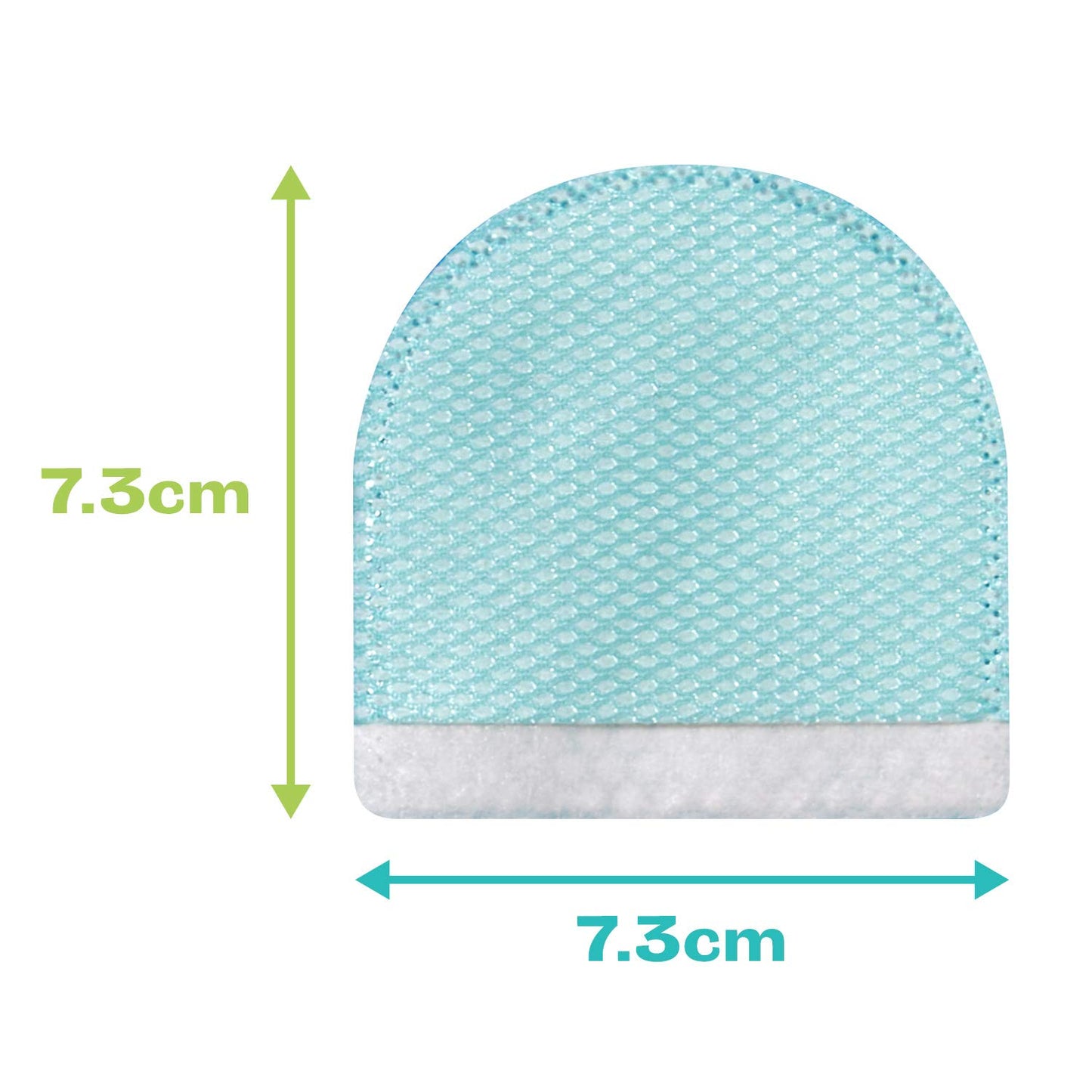 MYLEE Mylee 2 in 1 Exfoliating & Cleansing Pads - Ideal for Travelling - Make-Up Pads - Vegan & Cruelty Free - 25 pads In Jar