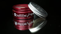 BARBERTIME Hair Styling Matte Clay Wax | No5 Burgendy Matte Clay Pomade | Natural Messy Look Extreme Hold 150 ml