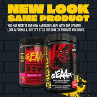 Mutant MUTANT GEAAR - Complete Essential Amino Acids | 10g EAAs + Arginine | Vegan | Electrolytes | No Synthetic Colors or Flavours | Muscle Recovery & Hydration | 420g | 30 Serves | Peach Mango