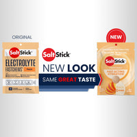 SaltStick Fastchews, Electrolyte Replacement Tablets for Rehydration, Exercise Recovery, Youth & Adult Athletes, Hiking & Sports Recovery, 2 x Packets of 10 Tablets (Peach)