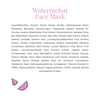Glow Recipe Watermelon Glow Hyaluronic Clay Pore-Tight Facial - Gentle Exfoliating Clay Mask with Hyaluronic Acid - Help Minimize the Appearance of Pores, Even Tone + Hydrate (60ml / 2oz)