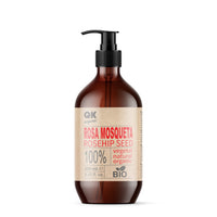 QKnatur Rosehip oil, 100% pure organic vegan, 250 ml, for scars and stretch marks, anti-wrinkle, anti-bio, cold pressed