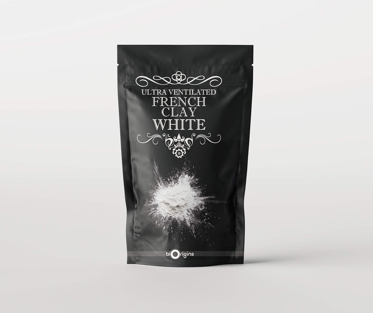Mystic Moments | White Ultra Ventilated French Natural Clay 500g - Pure & Natural Vegan GMO Free