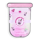 Revolution Beauty London I Heart Revolution Bubble Tea Strawberry Milk Bubble Sheet Mask, Calms & Hydrates Skin With Matcha & Green Tea Extract, Vegan & Cruelty-Free, Strawberry Pink