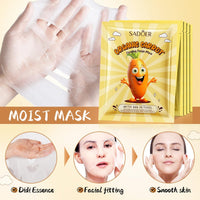 HQDA 10 Pack Fruit Face Masks Set Christmas Kit – Kiwi, Lemon, Grape, Cherry, Watermelon, Avocado & More, Moisturising Fruit Sheet Masks, Adult Girls Gentle Skincare for All Skin Types