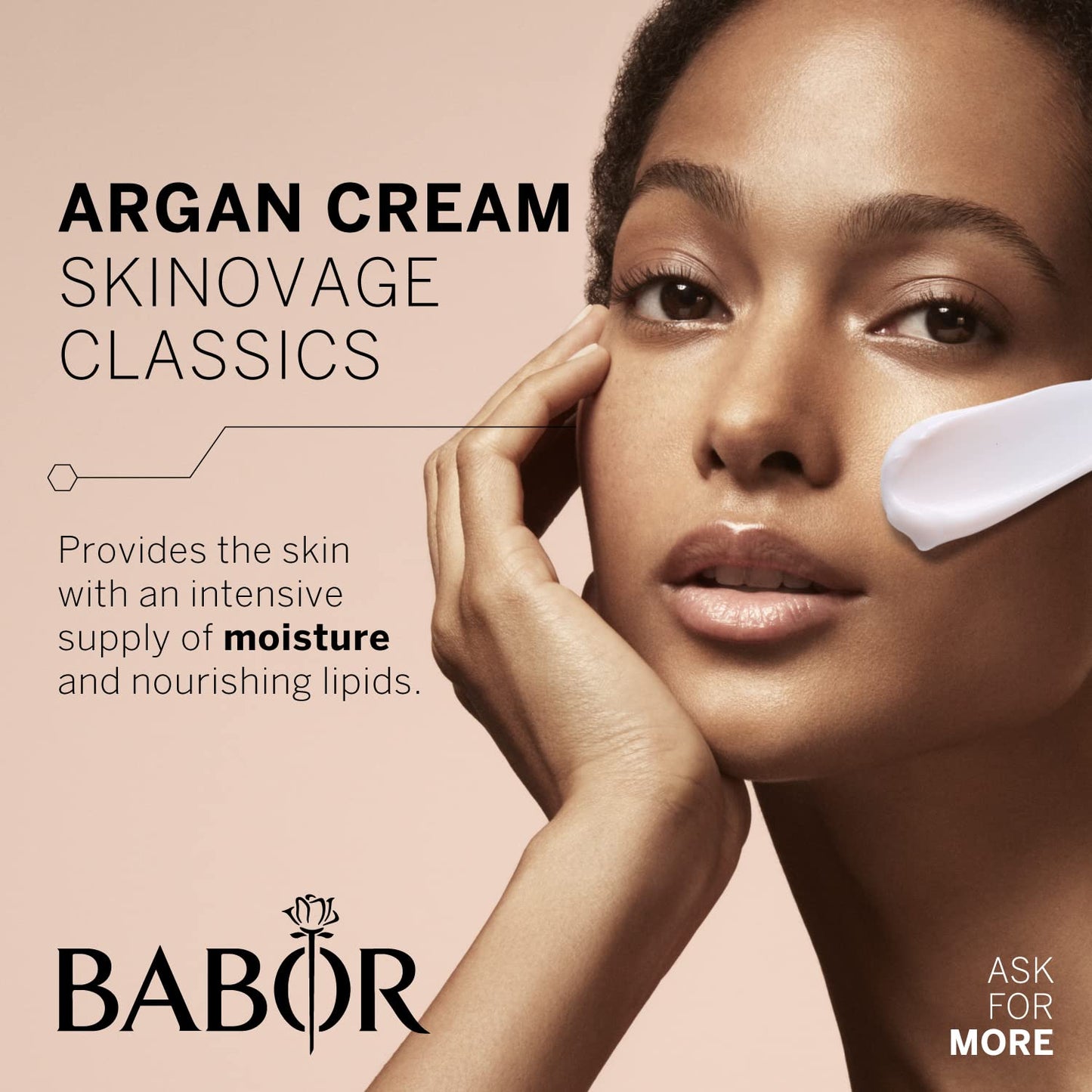 BABOR Argan Cream, Anti-Aging Daily Face Treatment, Improves Elasticity, Non-Comedogenic and Paraben Free