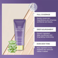 SHEBEEDO Tattoo Cover Up Makeup, Leg Makeup to Cover Veins,Body Makeup for Legs Natural Gloss Waterproof No Transfer for Tattoo Cover Up Long Last,Body Coverage Perfector 2.5 Oz (Natural Radiance)