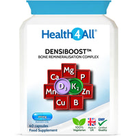 Health4All Densiboost Bone Health Remineralisation Complex, 60 Capsules, with Calcium