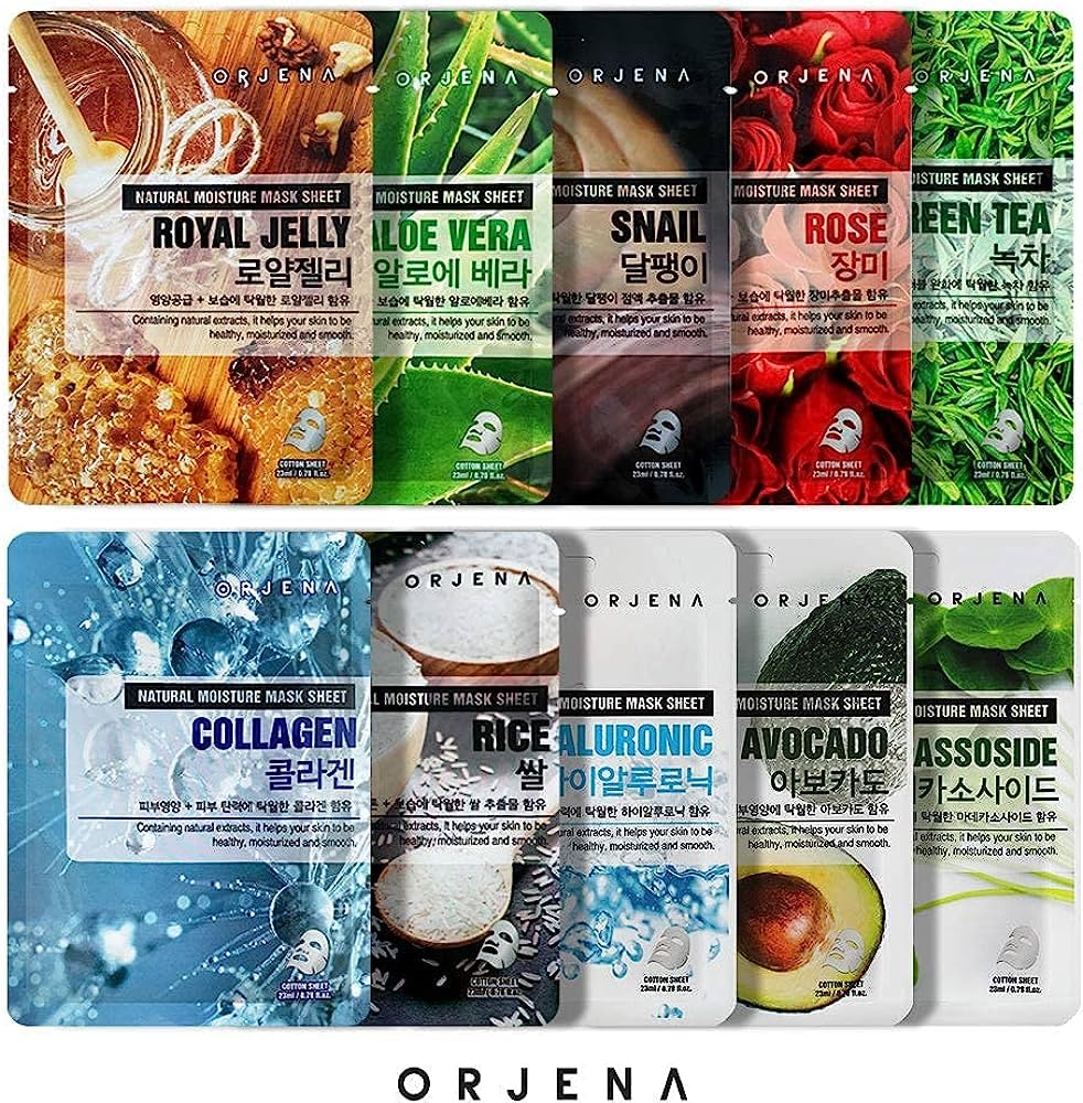 Orjena ORJENA | Natural Moisture Royal Jelly Mask Sheet | 23mL X 3 PACK | K-Beauty