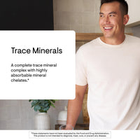 THORNE - Trace Minerals - Dietary Supplement with Zinc, Boron & Selenium - Chelated Forms - Comprehensive Formula - 90 Capsules