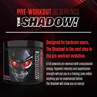 Generic The Shadow! JNX 350mg of Caffeine Hard Core Preworkout -Electric Energy, Mental Focus, Superhuman Strength, Men & Women - 30 Servings (Fruit Punch)