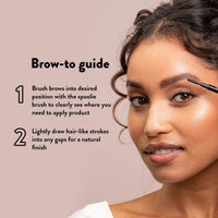 HD Brows HD BROWS Browtec 1mm Ultra-Fine Eyebrow Pencil, New & Improved Ultra-Fine 1mm Tip, Duel-Ended Pencil and Spoolie, Waterproof, Smudgeproof, Long-Lasting, Available in 3 Shades, Vamp (Dark Brown)