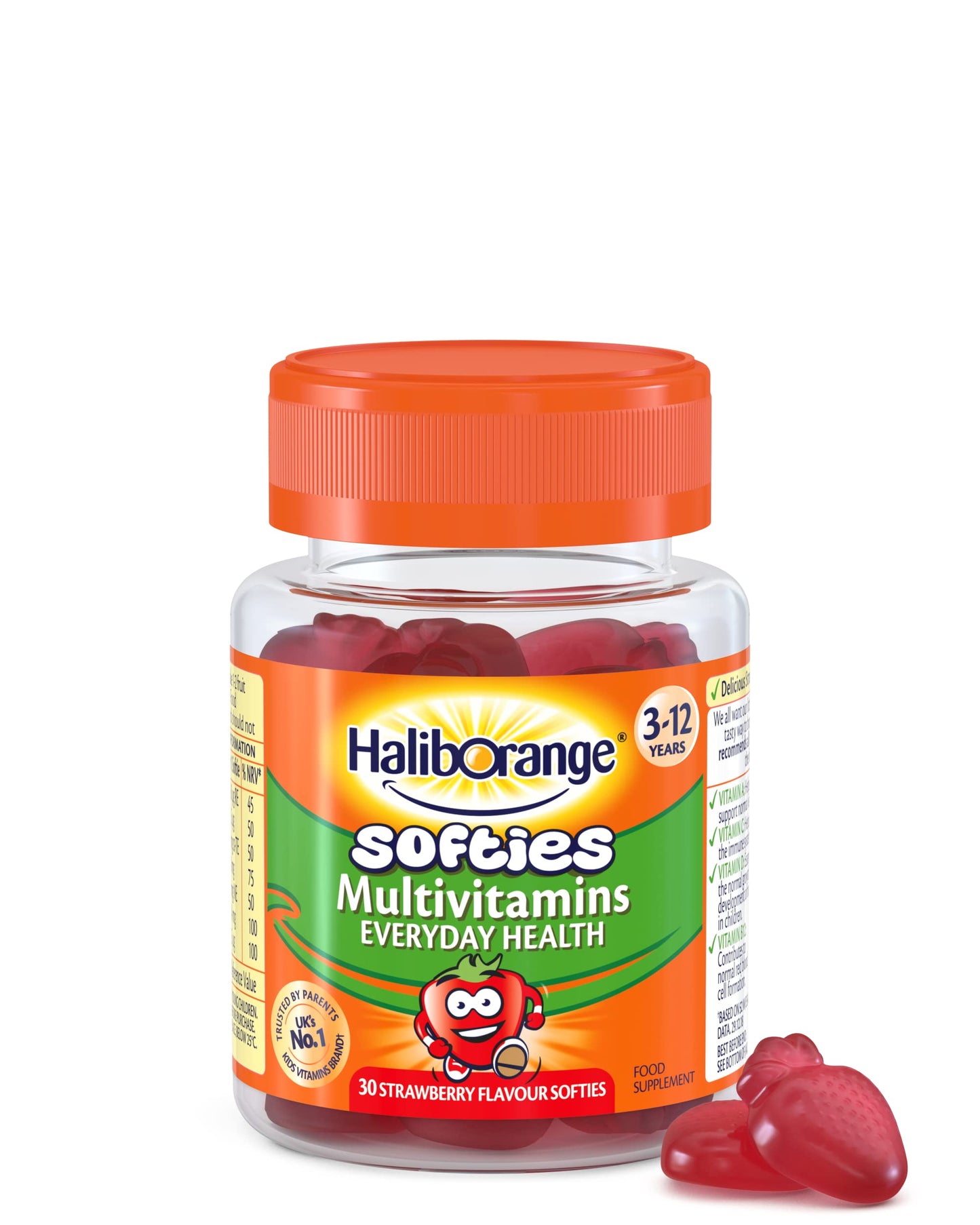 Haliborange Kids Multivitamins Strawberry Softies, 30 each