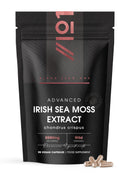 ALPHA01 Irish Sea Moss Extract 5500mg - Rich in Trace Minerals High Strength 10:1 Extract - 90 Vegan Capsules (3 Month Supply) – By Alpha01®