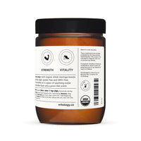 100% Organic Moringa Pure Leaf Powder 180g - Immunity - Straight from Farm - Raw, Vegan and Gluten-Free - Non-GMO - No Additives or Preservatives - Recyclable Glass Jar
