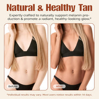 ZTSMSWY Tanning Drops Drink,Sunless Tanning Drops to Drink,Natural Sunbathing Without Sun Damage,Enhancing Natural Skin Tone,Nourishing and Moisturizing