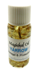 Angelleesa | Yarrow Herbal Infused Magickal Incense Oil