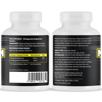 SCIENCE FITNESS Magnesium Glycinate Supplement,120 Capsules of Magnesium Bisglycinate, Maximum Absorption,1500mg per Serving, Made in The UK-Science Fitness
